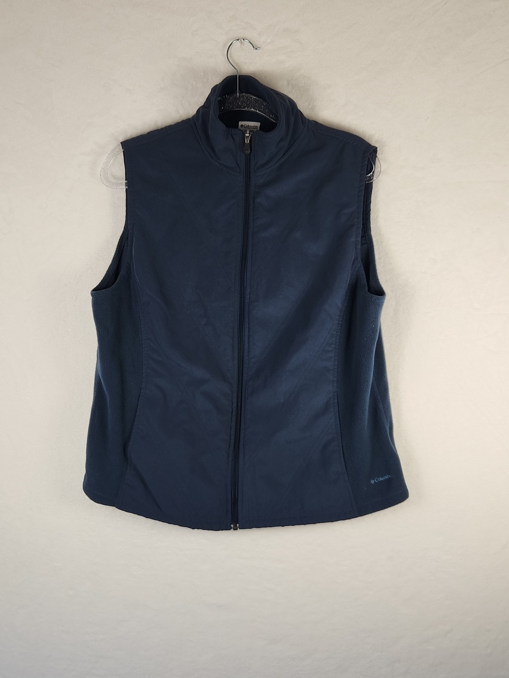 Columbia Zip Up Vest Women's XL Blue